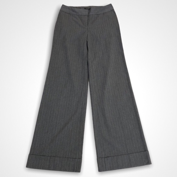 Semantiks Gray Pinstripe Trousers - Picture 1 of 7